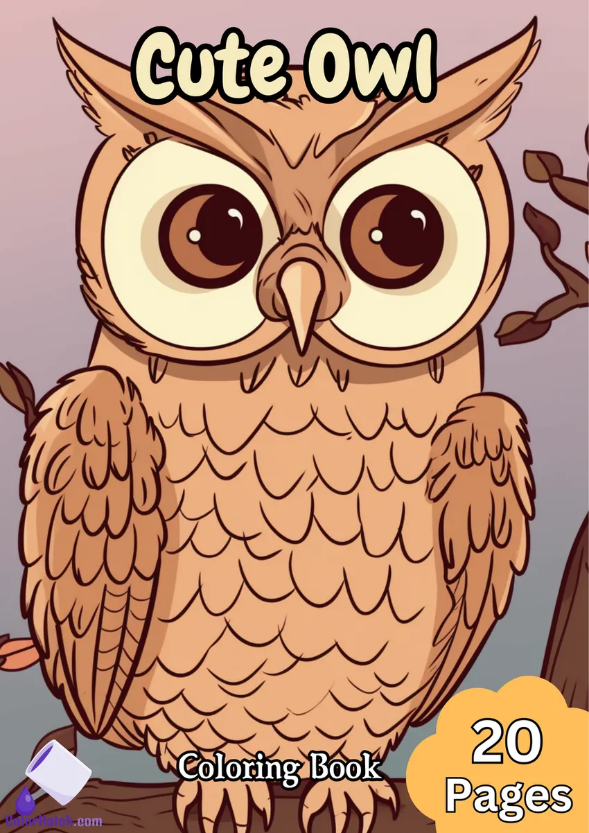 Owl Coloring Book