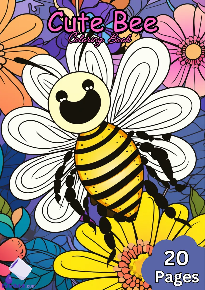 Bee Coloring Book