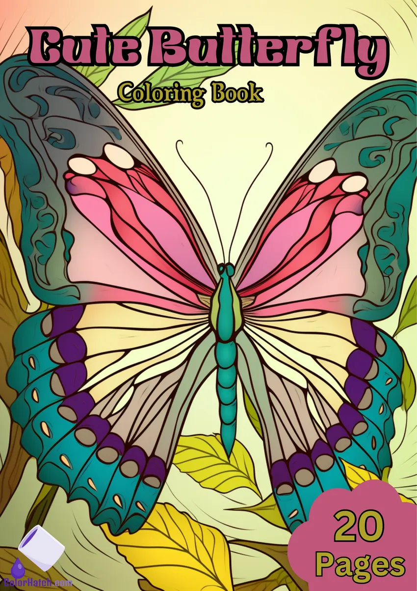 Butterfly Coloring Book