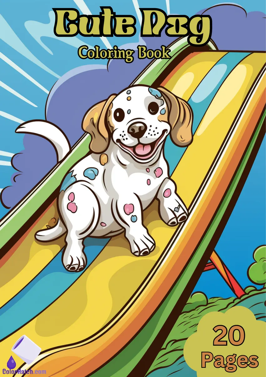 Dog Coloring Book