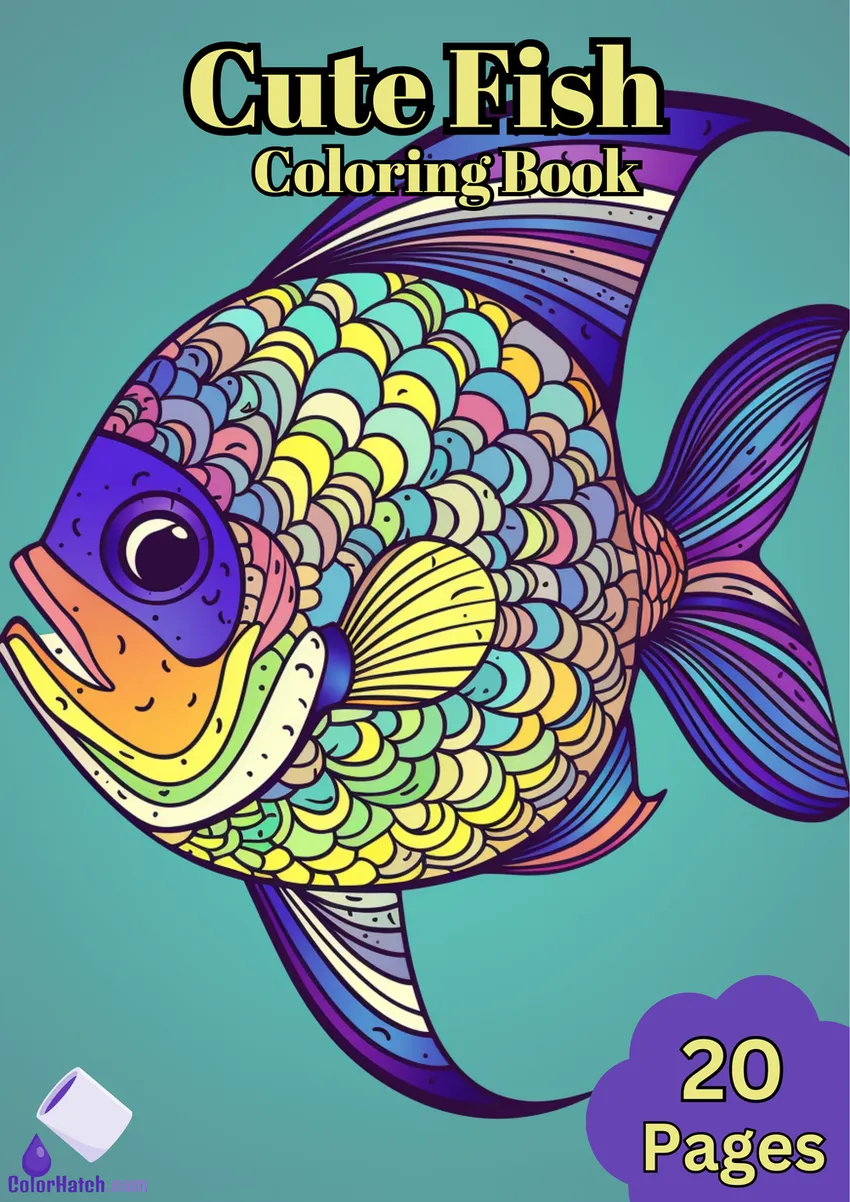 Fish Coloring Book