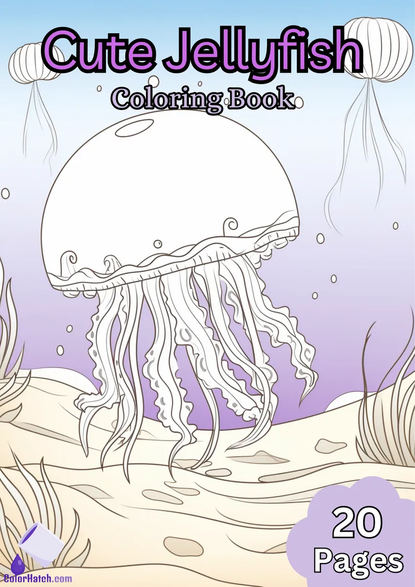 Jellyfish Coloring Book
