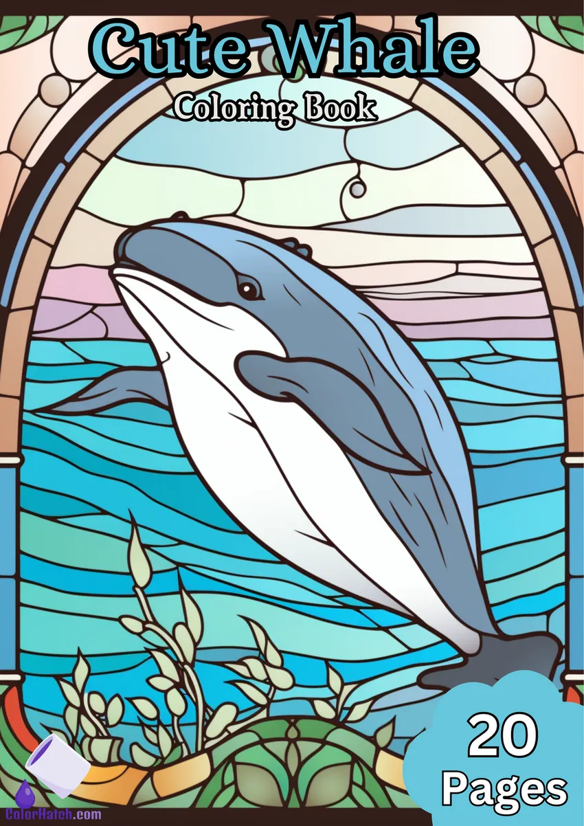 Whale Coloring Book