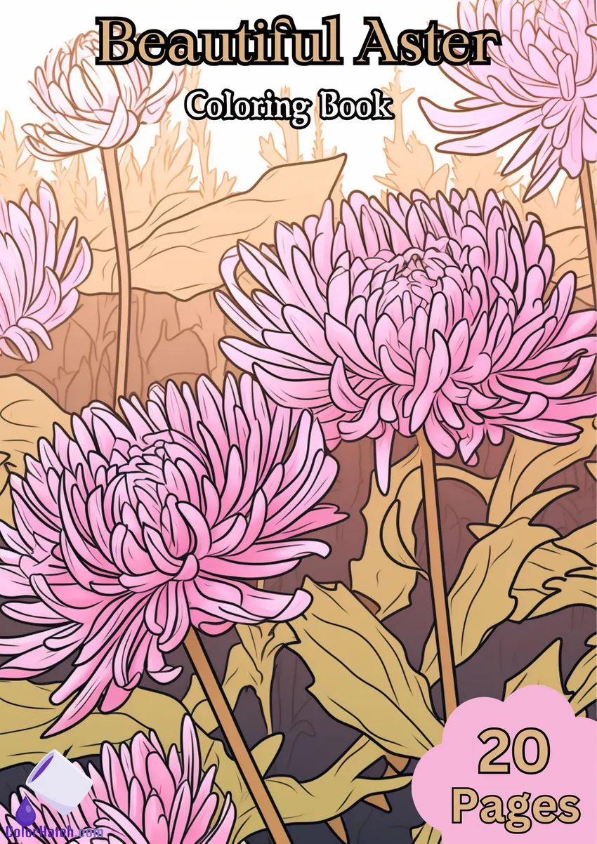Aster Coloring Book