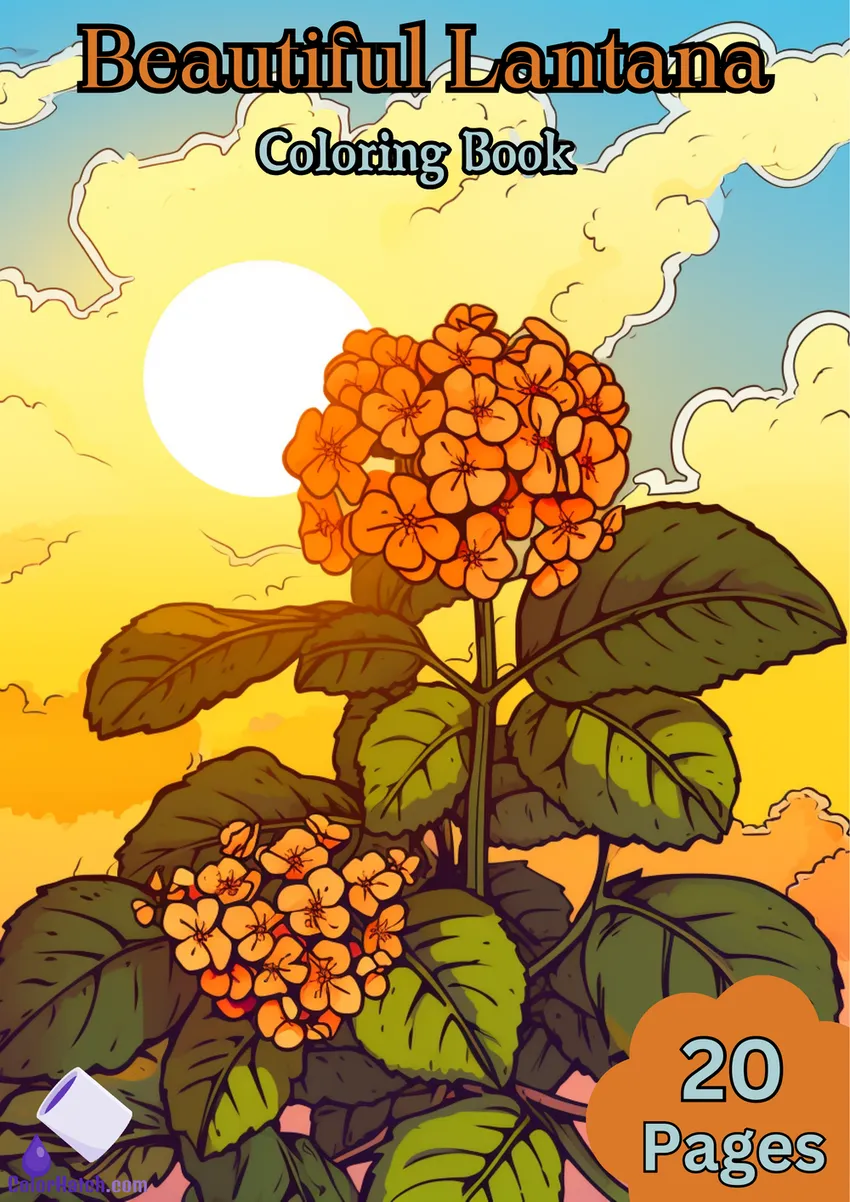 Lantana Coloring Book