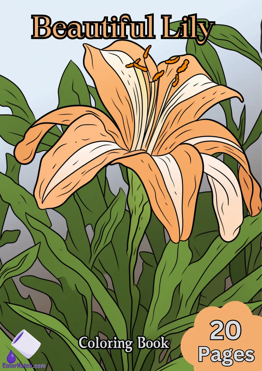 Lily Coloring Book