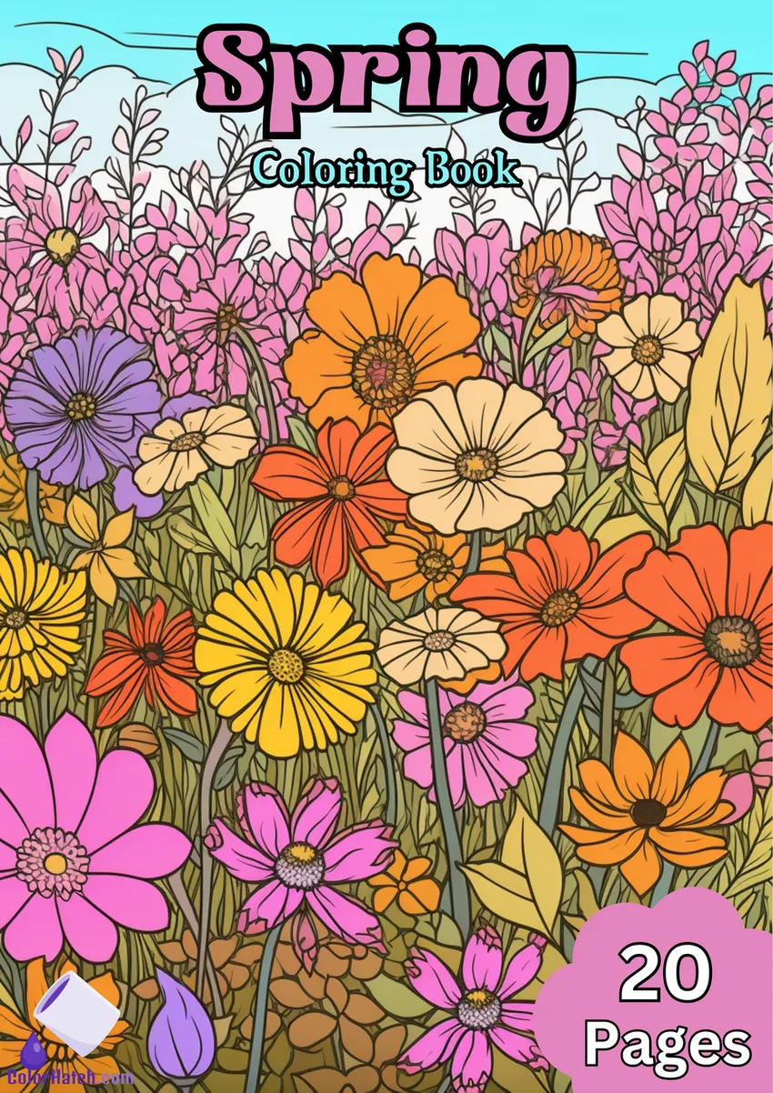 Spring1 Coloring Book
