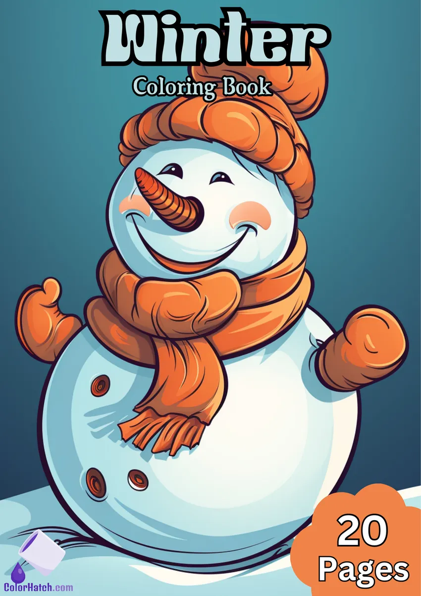 Winter1 Coloring Book