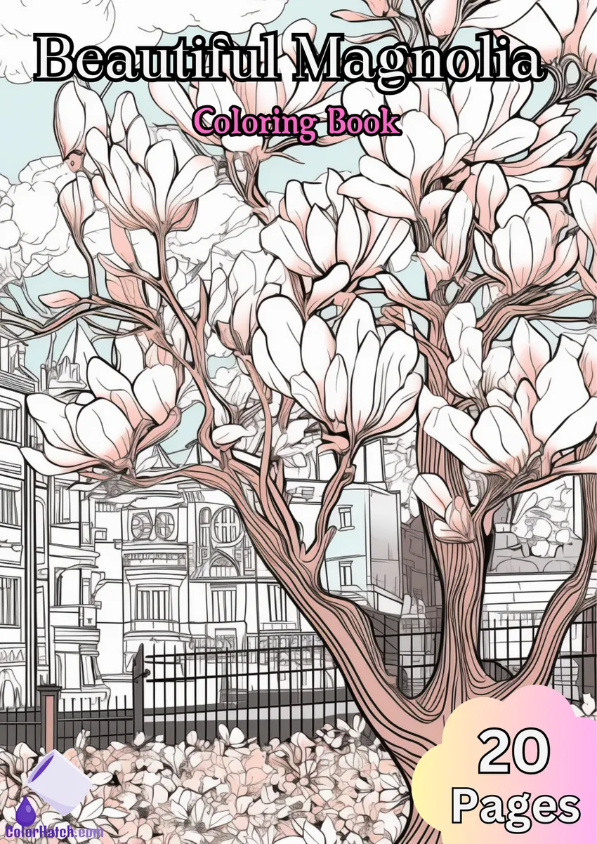 Magnolia Coloring Book