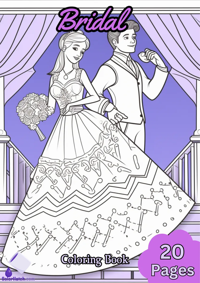 Bridal Coloring Book