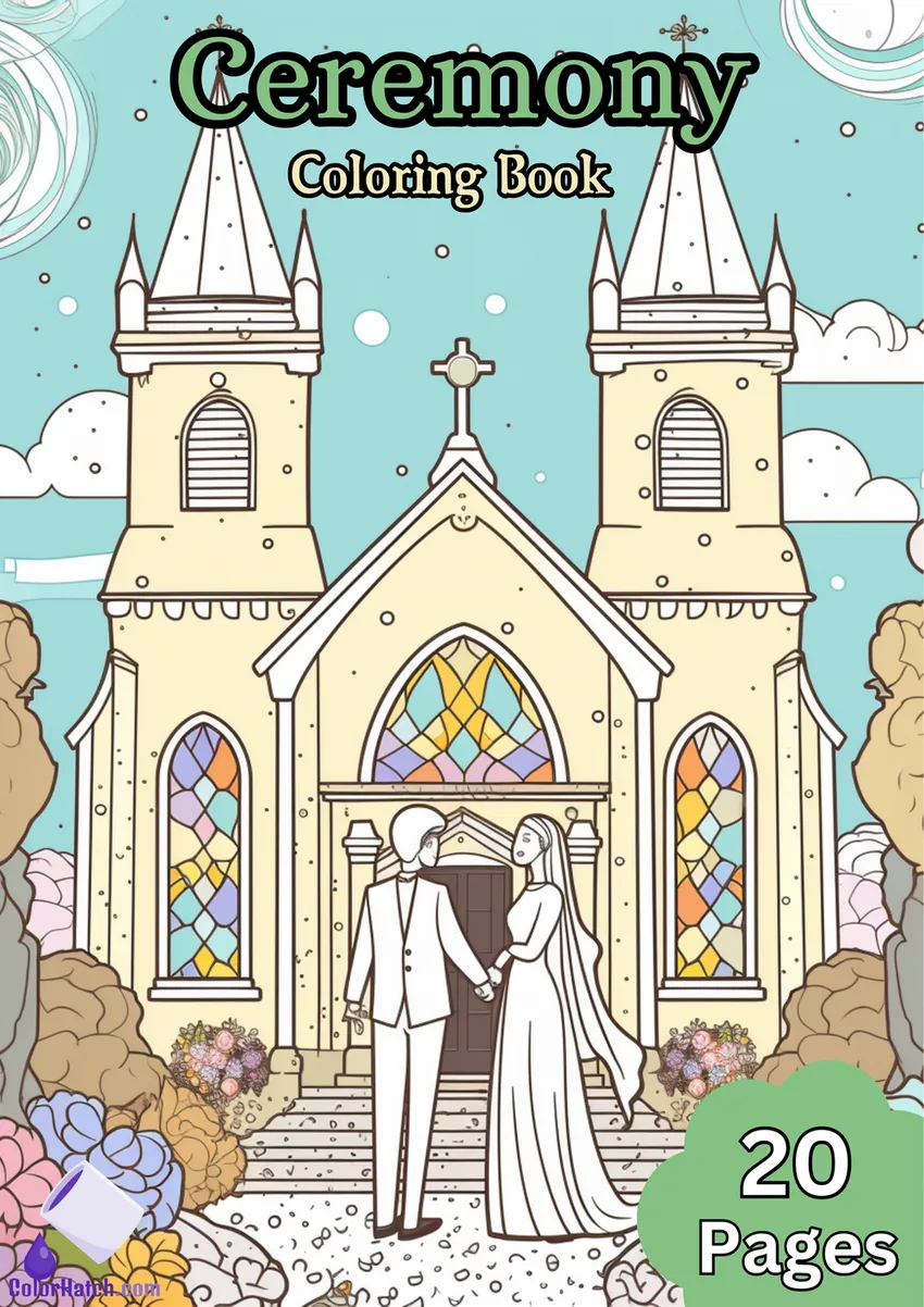 Ceremony Coloring Book